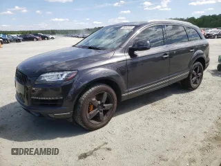 2015 Audi Q7 Premium Plus with VIN WA1LGAFEXFD019247, listed as a Copart auction lot 56063245 with 183,825 mi miles and Clean Title. Bid and sale history available at DreamBid. Image 1.