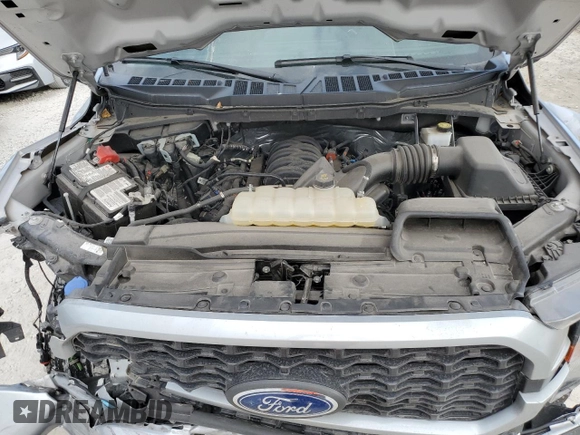 2023 Ford F-150 XL with VIN 1FTFW1E50PKE73902, listed as a Copart auction lot 84644254 with 17,426 mi miles and Non Repairable. Bid and sale history available at carsss.com. Image 11.