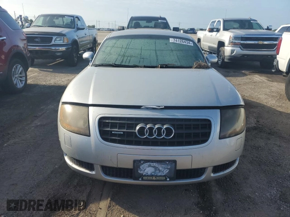 2004 Audi TT ALMS Edition with VIN TRUWT28N541009375, listed as a Copart auction lot 74126434 with Not provided miles and Salvage title. Bid and sale history available at DreamBid. Image 5.