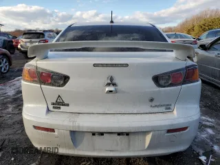 2017 Mitsubishi Lancer ES with VIN JA32V2FW3HU002880, listed as a Copart auction lot 88134085 with 129,954 mi miles and Salvage Title. Bid and sale history available at carsss.com. Image 6.