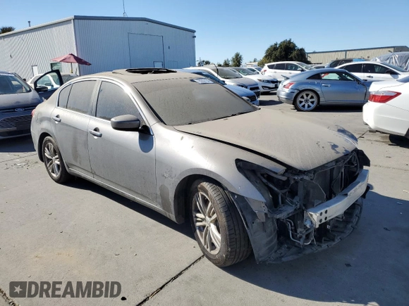2015 Infiniti Q40 with VIN JN1CV6AP8FM502451, listed as a Copart auction lot 78203124 with 140,356 mi miles and Salvage Title. Bid and sale history available at carsss.com. Image 4.