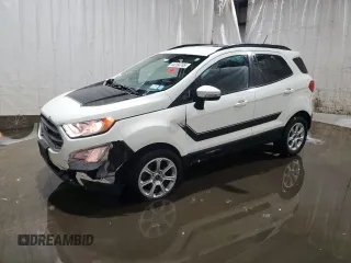 2022 Ford EcoSport SE with VIN MAJ6S3GL7NC457065, listed as a Copart auction lot 44256745 with 13,302 mi miles and Salvage Title. Bid and sale history available at carsss.com. Image 1.