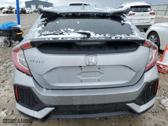 2017 Honda Civic Hatchback EX-L Navi with VIN SHHFK7H72HU202834, listed as a Copart auction lot 49271265 with 124,389 mi miles and Salvage Title. Bid and sale history available at carsss.com. Image 6.