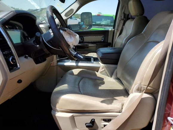 2013 Ram 2500 Laramie with VIN 3C6UR5NL1DG609887, listed as a Copart auction lot 46000765 with 245,573 mi miles and Salvage Title. Bid and sale history available at carsss.com. Image 7.