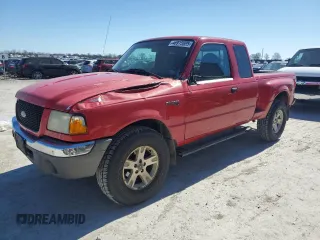 2002 Ford Ranger XL Fleet with VIN 1FTZR45E82PA72678, listed as a Copart auction lot 46915605 with 190,003 mi miles and Salvage Title. Bid and sale history available at carsss.com. Image 1.