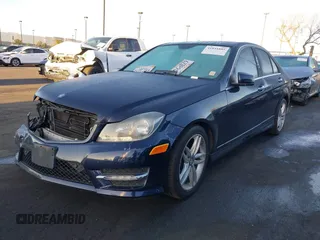 2013 Mercedes-Benz C C 250 Sport with VIN WDDGF4HB6DR269976, listed as a IAAI auction lot 41841885 with 83,778 mi miles. Bid and sale history available at carsss.com. Image 2.