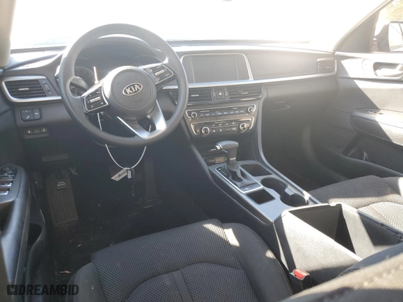 2020 Kia Optima LX with VIN 5XXGT4L34LG437182, listed as a Copart auction lot 43595305 with 92,420 mi miles and Salvage Title. Bid and sale history available at carsss.com. Image 8.