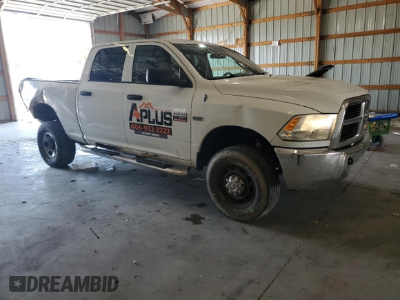 2012 Ram 2500 ST with VIN 3C6TD5CT2CG324367, listed as a Copart auction lot 57060715 with 272,509 mi miles and Salvage title. Bid and sale history available at DreamBid. Image 4.