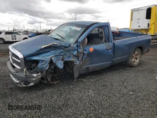 2006 Dodge 1500 ST z VIN 1D7HA16276J151179, wystawiony jako Copart lot #48166345 z przebiegiem 209 653 mil mil oraz Szkoda całkowita • Salvage title. Historia ofert i sprzedaży dostępna na DreamBid. Obrazek 1.