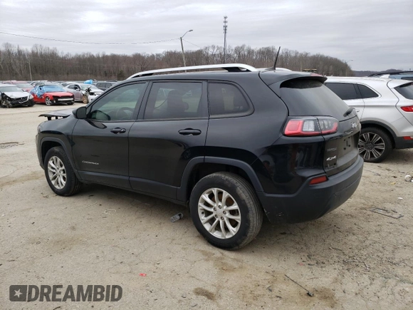 2020 Jeep Cherokee Latitude with VIN 1C4PJMCB7LD546758, listed as a Copart auction lot 47546315 with 104,802 mi miles and Salvage title. Bid and sale history available at DreamBid. Image 2.
