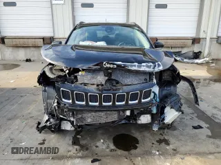 2021 Jeep Compass Limited with VIN 3C4NJDCBXMT550631, listed as a Copart auction lot 45648605 with 55,092 mi miles and Salvage Title. Bid and sale history available at DreamBid. Image 5.