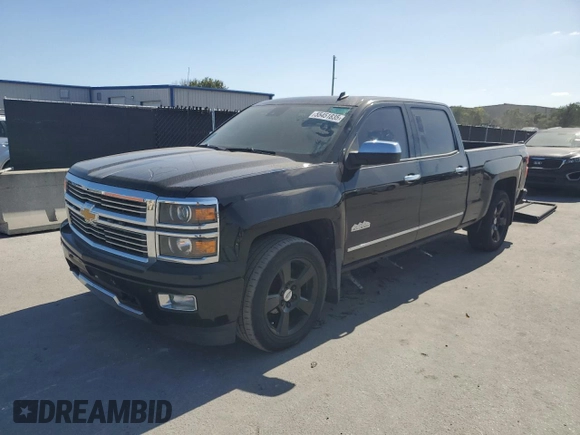 2014 Chevrolet Silverado 1500 High Country with VIN 3GCUKTEC7EG479732, listed as a Copart auction lot 55451835 with 151,882 mi miles and Clean Title. Bid and sale history available at DreamBid. Image 1.