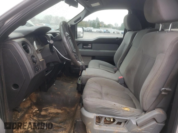 2013 Ford F-150 XL with VIN 1FTMF1EM2DFA08265, listed as a Copart auction lot 80313044 with 275,609 mi miles and Salvage Title. Bid and sale history available at carsss.com. Image 7.
