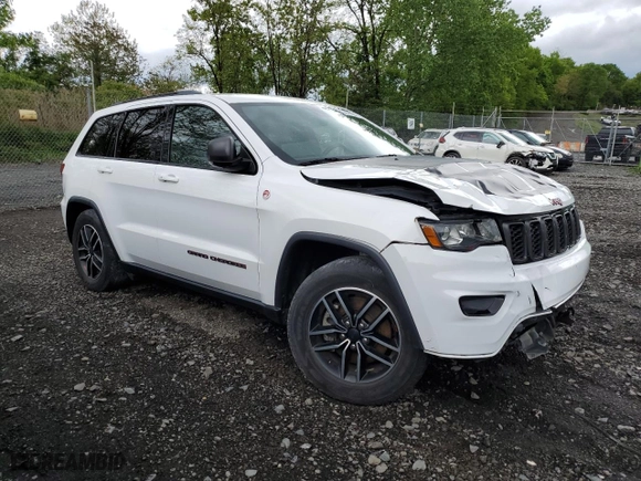 2019 Jeep Grand Cherokee Trailhawk with VIN 1C4RJFLT9KC645955, listed as a Copart auction lot 54549864 with 45,188 mi miles. Bid and sale history available at carsss.com. Image 4.