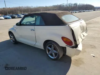 2005 Chrysler PT Cruiser GT with VIN 3C3AY75S25T501468, listed as a Copart auction lot 50221195 with 141,609 mi miles and Salvage Title. Bid and sale history available at carsss.com. Image 2.