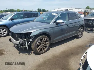 2018 Audi SQ5 Prestige with VIN WA1C4AFY5J2076656, listed as a Copart auction lot 59517204 with 88,109 mi miles and Salvage Title. Bid and sale history available at DreamBid. Image 1.