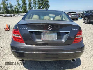 2013 Mercedes-Benz C 300 Sport with VIN WDDGF8AB6DR251348, listed as a Copart auction lot 65411795 with Not provided miles and Salvage title. Bid and sale history available at DreamBid. Image 6.