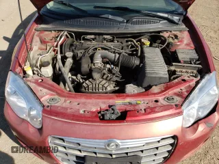 2006 Chrysler Sebring with VIN 1C3EL46X46N204082, listed as a Copart auction lot 48892255 with 151,575 mi miles and Salvage title. Bid and sale history available at DreamBid. Image 12.