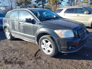 2008 Dodge Caliber SXT with VIN 1B3HB48BX8D658778, listed as a IAAI auction lot 41455439 with 165,874 mi miles. Bid and sale history available at carsss.com. Image 1.