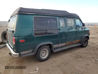 1995 Chevrolet Chevy Van z VIN 1GBEG25K8SF209126, wystawiony jako Copart lot #86254464 z przebiegiem 161 683 mil mil oraz Czysty tytuł • Clean title. Historia ofert i sprzedaży dostępna na DreamBid. Obrazek 3.