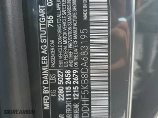 2013 Mercedes-Benz E-Class E 350 Luxury with VIN WDDHF5KB8DA683195, listed as a Copart auction lot 46171085 with 73,362 mi miles and Salvage Title. Bid and sale history available at carsss.com. Image 12.
