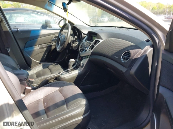 2012 Chevrolet Cruze LT w/2LT with VIN 1G1PG5SC0C7105334, listed as a IAAI auction lot 41983747 with 129,383 mi miles. Bid and sale history available at carsss.com. Image 5.