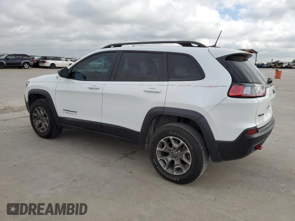 2022 Jeep Cherokee Trailhawk with VIN 1C4PJMBXXND502267, listed as a Copart auction lot 48522564 with 28,554 mi miles and Clean Title. Bid and sale history available at carsss.com. Image 2.
