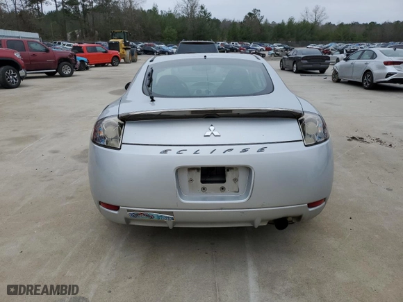 2007 Mitsubishi Eclipse GS with VIN 4A3AK24F77E016070, listed as a Copart auction lot 44123515 with 183206 miles and Salvage Title. Bid and sale history available at carsss.com. Image 6.