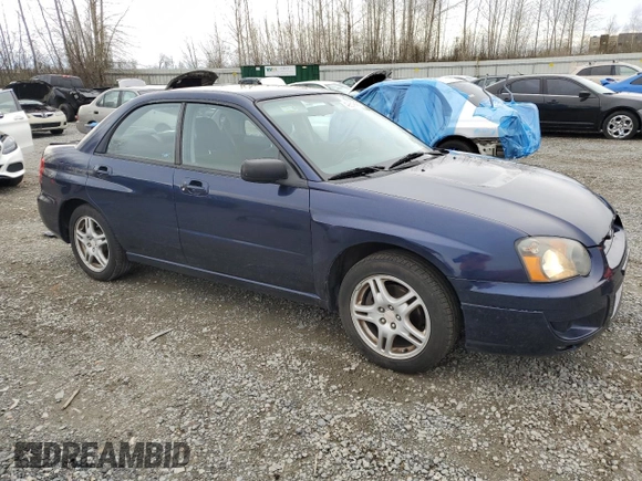 2005 Subaru Impreza Sedan (Natl) RS with VIN JF1GD67575H507449, listed as a Copart auction lot 49654845 with 138,164 mi miles and Salvage Title. Bid and sale history available at carsss.com. Image 4.