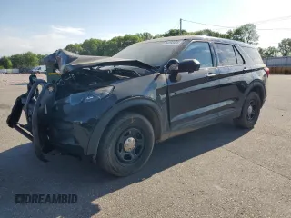 2022 Ford Police Interceptor Utility z VIN 1FM5K8AB4NGA50487, wystawiony jako Copart lot #54293475 z przebiegiem 61 510 mil mil oraz Szkody całkowita. Historia ofert i sprzedaży dostępna na DreamBid. Obrazek 1.