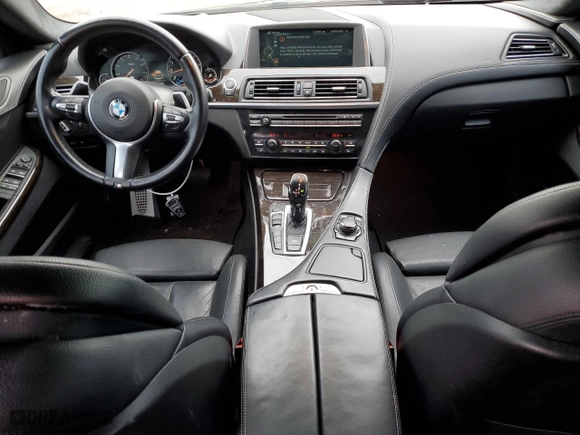 2014 BMW 6 Series 640i xDrive with VIN WBA6B8C51ED452692, listed as a Copart auction lot 72366124 with 123,101 mi miles and Salvage Title. Bid and sale history available at carsss.com. Image 8.