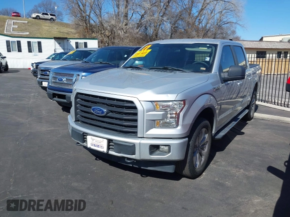 2017 Ford F-150 XL with VIN 1FTEW1EF7HKE25402, listed as a IAAI auction lot 41756406 with 177,021 mi miles. Bid and sale history available at carsss.com. Image 19.