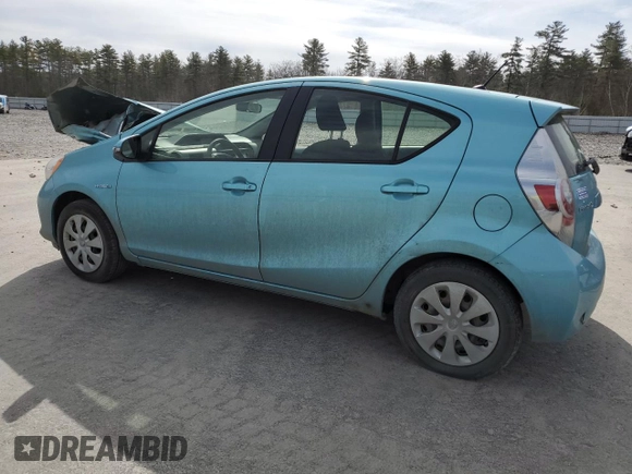 2013 Toyota Prius One with VIN JTDKDTB39D1049512, listed as a Copart auction lot 49312605 with Not Provided miles and Salvage Title. Bid and sale history available at DreamBid. Image 2.