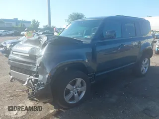 2025 Land Rover Defender X-Dynamic SE with VIN SALE2EEU0S2368249, listed as a IAAI auction lot 42546020 with 5,025 mi miles and . Bid and sale history available at DreamBid. Image 17.