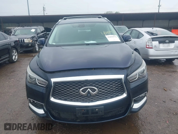 2017 Infiniti QX60 with VIN 5N1DL0MM4HC546246, listed as a IAAI auction lot 41859574 with 129,066 mi miles and . Bid and sale history available at DreamBid. Image 12.