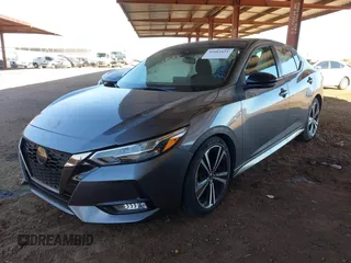 2021 Nissan Sentra SR with VIN 3N1AB8DV5MY208926, listed as a IAAI auction lot 41681651 with 65,348 mi miles and . Bid and sale history available at DreamBid. Image 2.