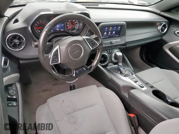 2020 Chevrolet Camaro 1LT with VIN 1G1FB3DSXL0111167, listed as a Copart auction lot 57123915 with 100,491 mi miles and Salvage title. Bid and sale history available at DreamBid. Image 8.
