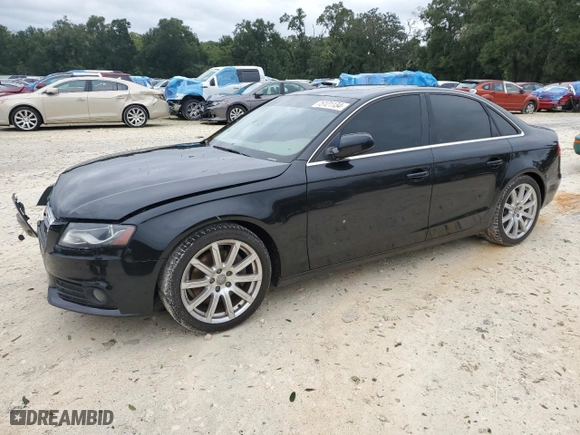 2011 Audi A4 2.0T Premium Plus with VIN WAUEFAFL2BN013993, listed as a Copart auction lot 75121134 with 105,124 mi miles and Salvage Title. Bid and sale history available at carsss.com. Image 1.