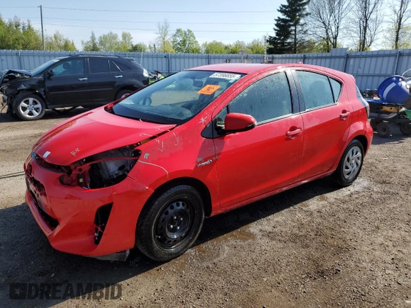 2016 Toyota Prius One z VIN JTDKDTB33G1124984, wystawiony jako Copart lot #57396855 z przebiegiem 118 851 mil mil oraz Szkoda całkowita • Salvage title. Historia ofert i sprzedaży dostępna na DreamBid. Obrazek 1.