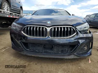 2019 BMW 8 Series M850i xDrive with VIN WBAFY4C52KBX39344, listed as a Copart auction lot 50695235 with 35,699 mi miles and Clean Title. Bid and sale history available at carsss.com. Image 5.