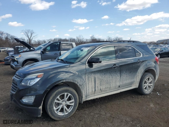 2017 Chevrolet Equinox LT with VIN 2GNALCEK6H1607714, listed as a Copart auction lot 49578715 with 108,273 mi miles and Clean Title. Bid and sale history available at carsss.com. Image 1.