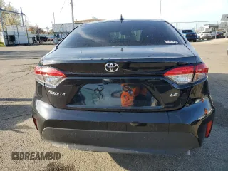 2024 Toyota Corolla LE with VIN 5YFB4MDE4RP117593, listed as a Copart auction lot 52228245 with 16,406 mi miles and Salvage Title. Bid and sale history available at DreamBid. Image 6.