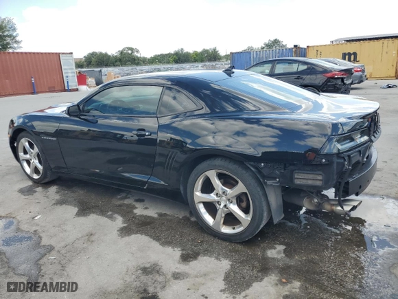 2014 Chevrolet Camaro LT with VIN 2G1FB1E36E9175047, listed as a Copart auction lot 53872545 with 175,912 mi miles and Salvage Title. Bid and sale history available at carsss.com. Image 2.