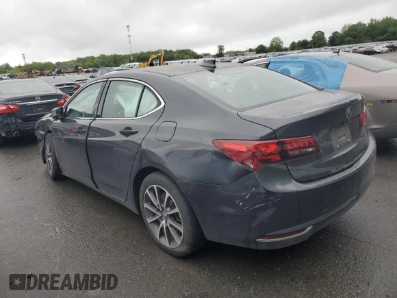 2016 Acura TLX Technology with VIN 19UUB2F51GA003098, listed as a Copart auction lot 57917505 with 113,850 mi miles and Salvage title. Bid and sale history available at DreamBid. Image 2.