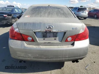 2006 Infiniti M45 with VIN JNKBY01E56M205969, listed as a Copart auction lot 78284554 with 133,011 mi miles and Salvage Title. Bid and sale history available at carsss.com. Image 6.