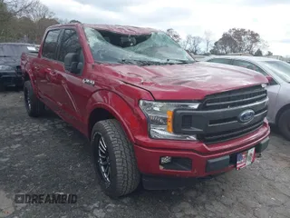 2019 Ford F-150 XL with VIN 1FTEW1EP7KFA12372, listed as a IAAI auction lot 41100626 with 48,274 mi miles. Bid and sale history available at carsss.com. Image 1.