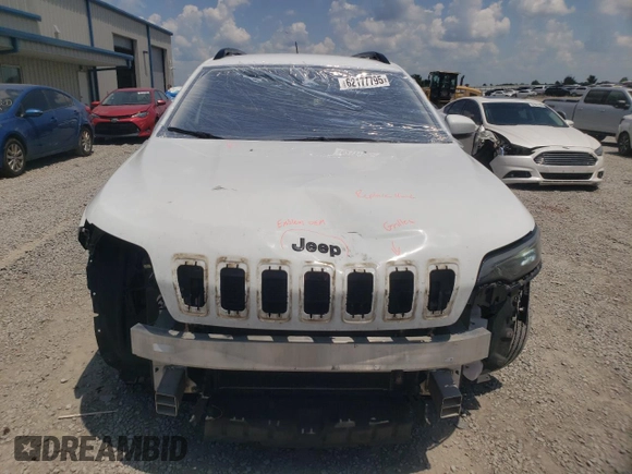 2019 Jeep Cherokee Latitude Plus z VIN 1C4PJLLB5KD406667, wystawiony jako Copart lot #62177795 z przebiegiem 131 822 mil mil oraz Szkoda całkowita • Salvage title. Historia ofert i sprzedaży dostępna na DreamBid. Obrazek 5.