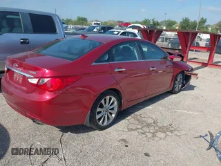 2013 Hyundai Sonata Limited z VIN 5NPEC4AC6DH683053, wystawiony jako IAAI lot #42355169 z przebiegiem 96 546 mil mil oraz . Historia ofert i sprzedaży dostępna na DreamBid. Obrazek 4.