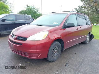 2005 Toyota Sienna CE with VIN 5TDZA23C25S255937, listed as a IAAI auction lot 42372969 with 159,048 mi miles and . Bid and sale history available at DreamBid. Image 17.