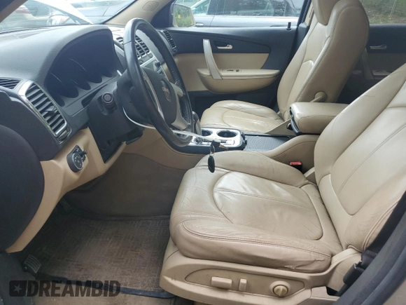 2010 GMC Acadia SLT1 with VIN 1GKLVMED1AJ168764, listed as a Copart auction lot 62559775 with 158,003 mi miles and Clean title. Bid and sale history available at DreamBid. Image 7.